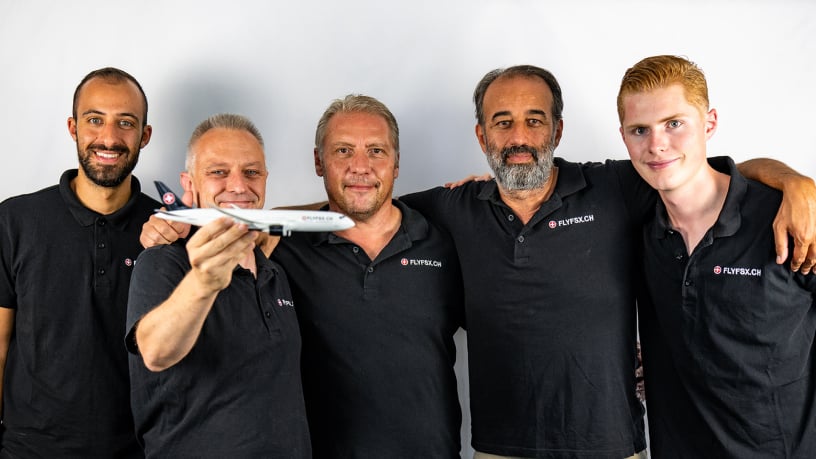 FLYFSX - Flugsimulator - Flight Simulator -  Rüchligweg 55 - 4125 Riehen - Basel - Baden - Aarau - Zürich - Schweiz - Lörrach - Freiburg - Deutschland. 