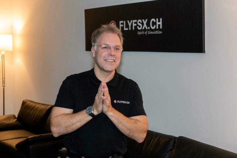 FLYFSX - Flugsimulator - Flight Simulator -  Rüchligweg 55 - 4125 Riehen - Basel - Baden - Aarau - Zürich - Schweiz - Lörrach - Freiburg - Deutschland