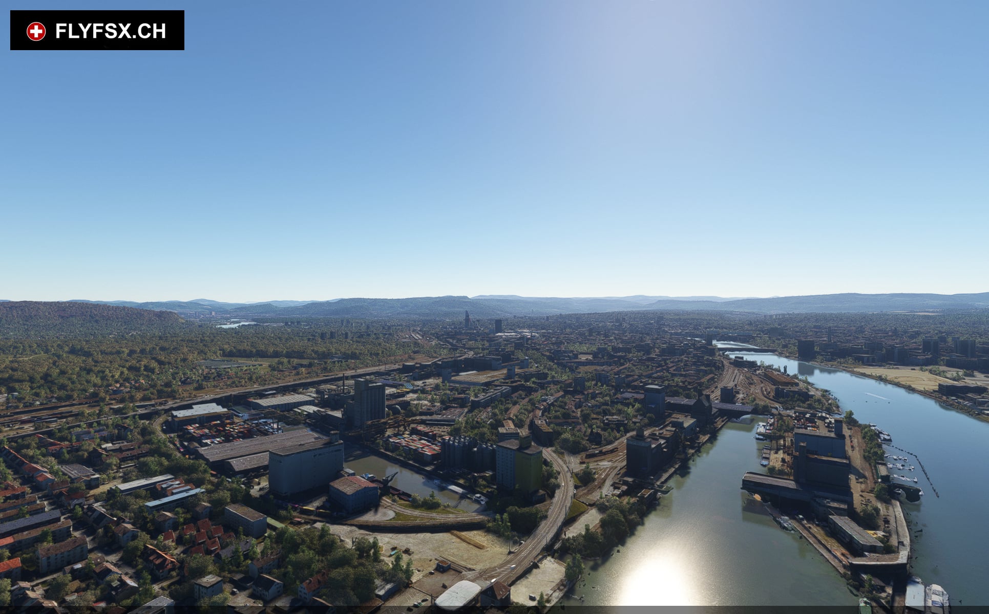 FLYFSX - Flugsimulator - Flight Simulator -  Rüchligweg 55 - 4125 Riehen - Basel - Baden - Aarau - Zürich - Schweiz - Lörrach - Freiburg - Deutschland. 